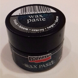 Πατίνα Wax Pentart Black, 20ml